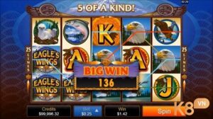 Eagles Wings slot: Những chú chim săn mồi tinh nhanh