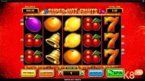 Fruit Spin Hot - Slot game cổ điển độc đáo, giải trí hấp dẫn