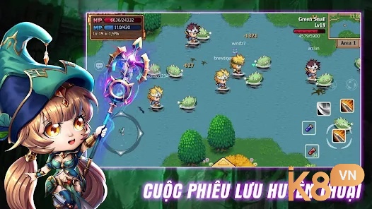 Tham gia vào cuộc hành trình phiêu lưu trong Knight Age để có những trải nghiệm đầy phong phú nhé