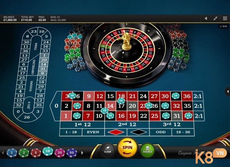 Chinh phục vòng quay European Roulette Play'n go ngay nào