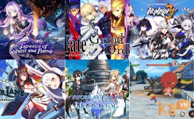 Tựa game anime mobile hiện là một trong những dòng game đình đám số 1 hiện nay