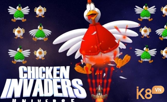 Chicken invaders mang đến cho người chơi những màn chơi siêu phẩm