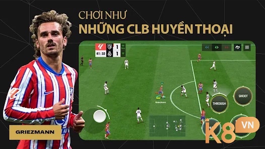 Game FIFA Mobile được thiết kế với đồ hoạ sống động và chân thực nhất