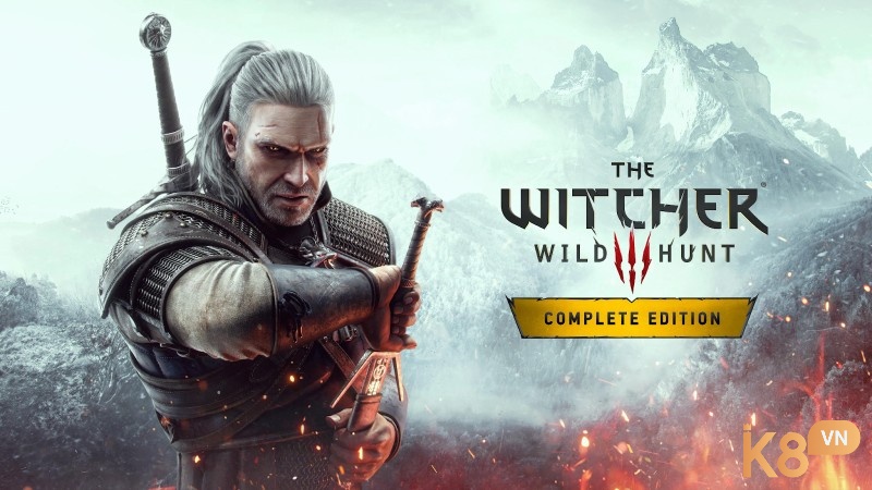 The Witcher 3: Wild Hunt - Complete Edition: Tham gia hành trình của Geralt trong thế giới rộng lớn.